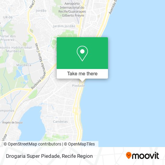 Drogaria Super Piedade map