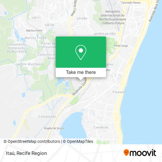 Itaú map