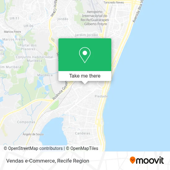 Vendas e-Commerce map