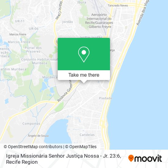 Igreja Missionária Senhor Justiça Nossa - Jr. 23:6 map