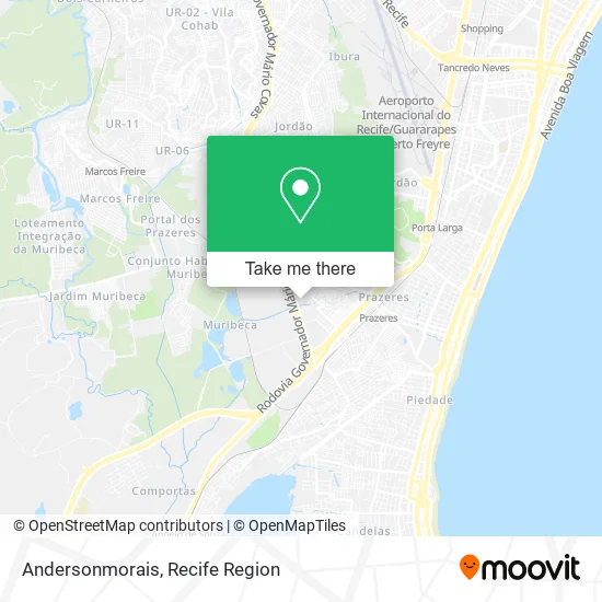 Andersonmorais map