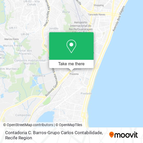 Contadoria C. Barros-Grupo Carlos Contabilidade map