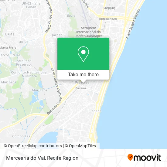 Mercearia do Val map