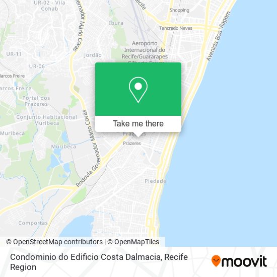 Condominio do Edificio Costa Dalmacia map