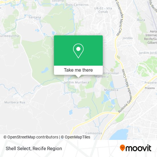 Shell Select map