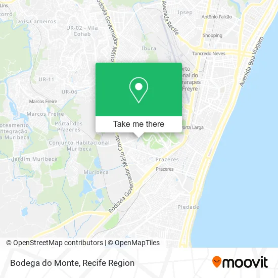Bodega do Monte map