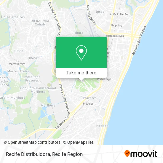 Recife Distribuidora map