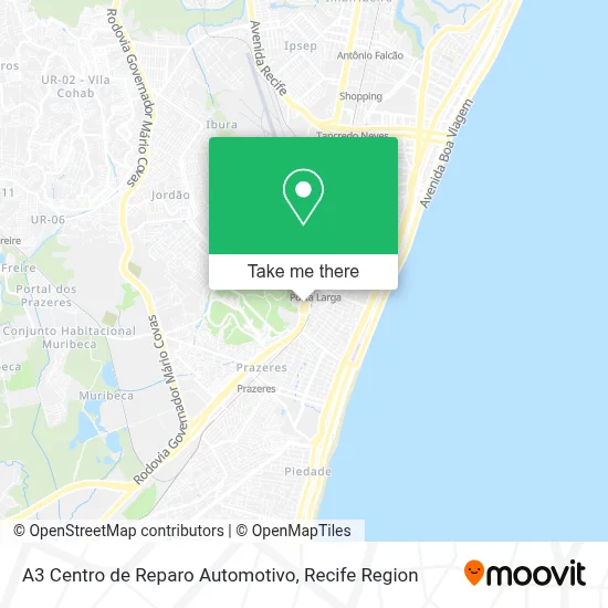 A3 Centro de Reparo Automotivo map