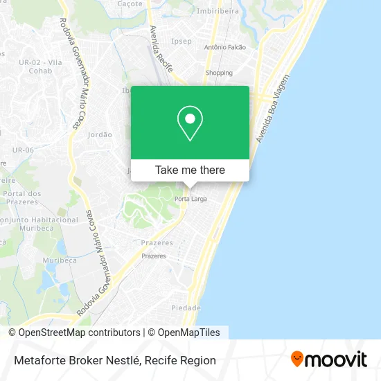 Metaforte Broker Nestlé map