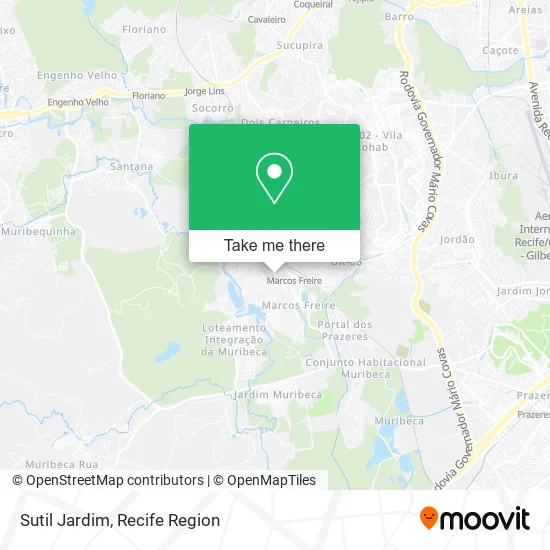 Sutil Jardim map