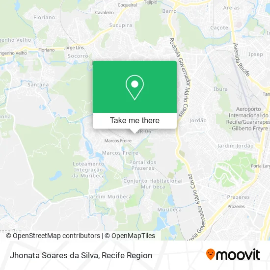 Jhonata Soares da Silva map