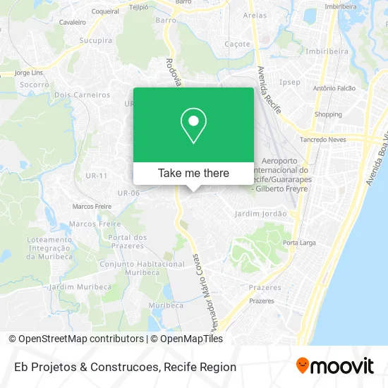 Eb Projetos & Construcoes map