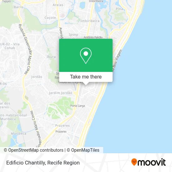 Edificio Chantilly map