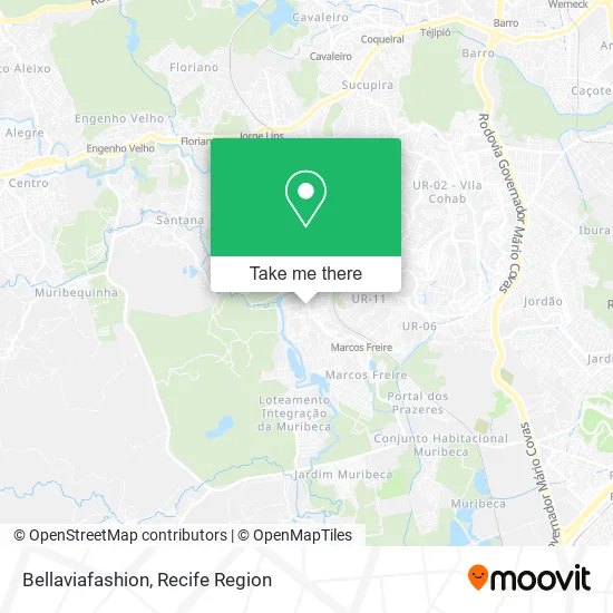 Bellaviafashion map