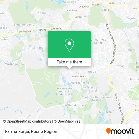 Farma Força map