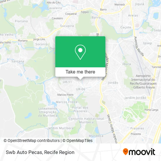 Swb Auto Pecas map