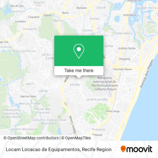 Locam Locacao de Equipamentos map