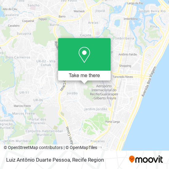 Luiz Antônio Duarte Pessoa map