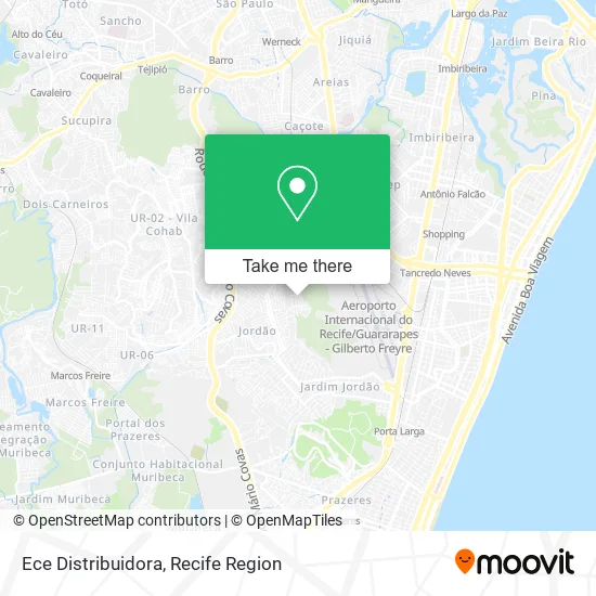Ece Distribuidora map