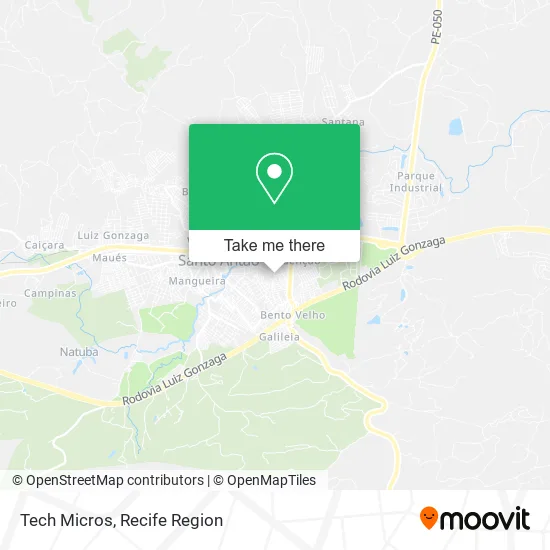 Tech Micros map