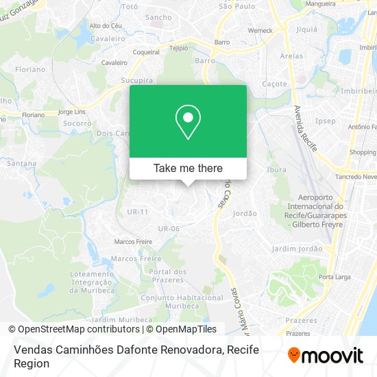 Mapa Vendas Caminhões Dafonte Renovadora