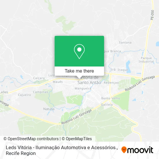 Leds Vitória - Iluminação Automotiva e Acessórios. map