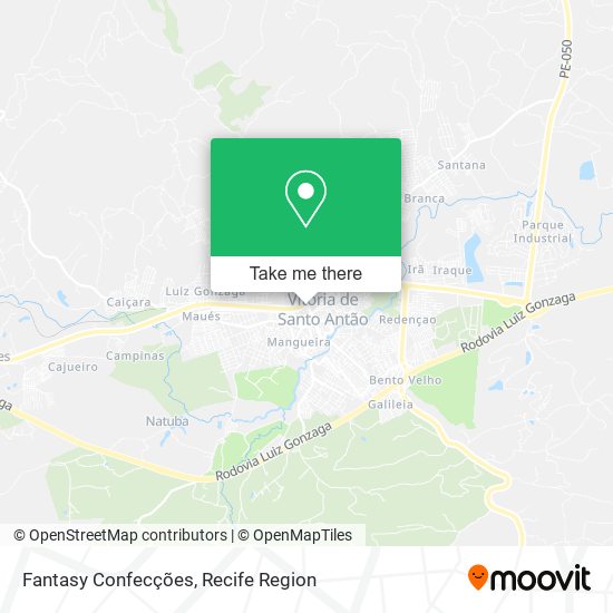 Fantasy Confecções map