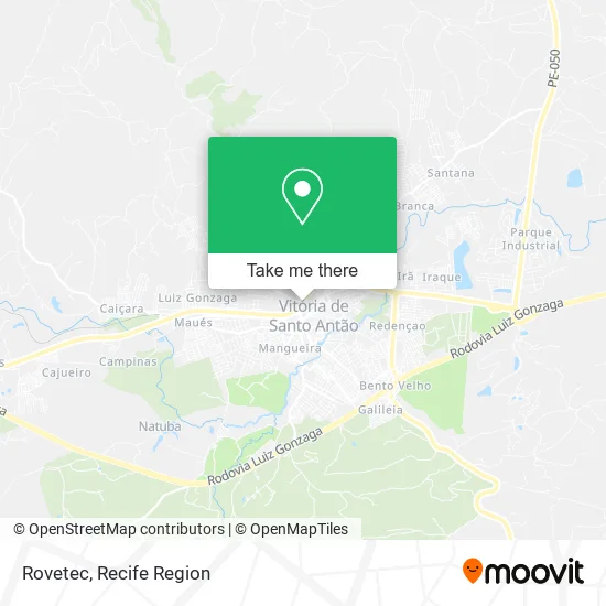 Rovetec map
