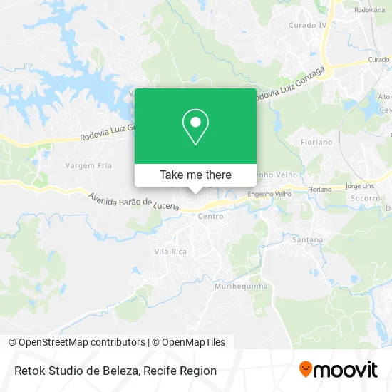Retok Studio de Beleza map