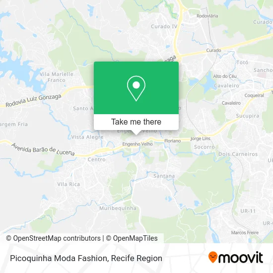 Picoquinha Moda Fashion map