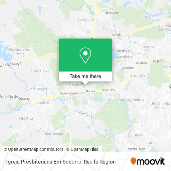 Igreja Presbiteriana Em Socorro map