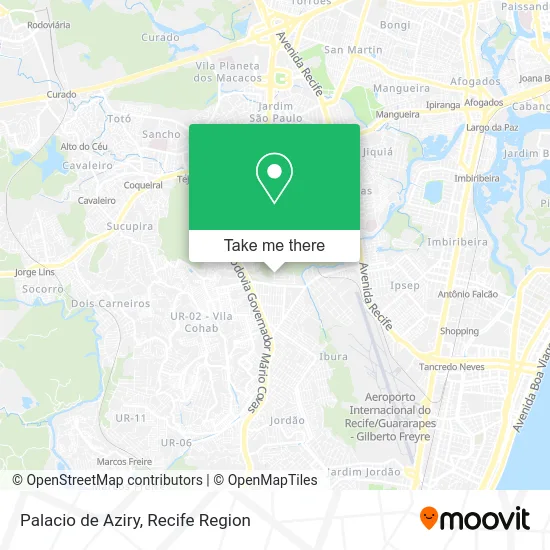 Palacio de Aziry map