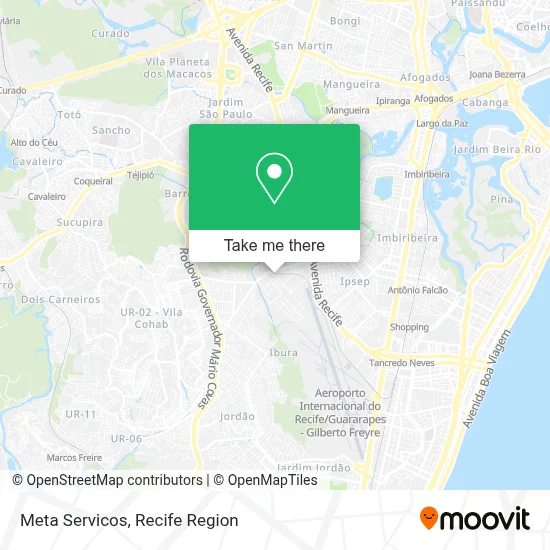 Meta Servicos map