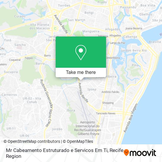 Mr Cabeamento Estruturado e Servicos Em Ti map