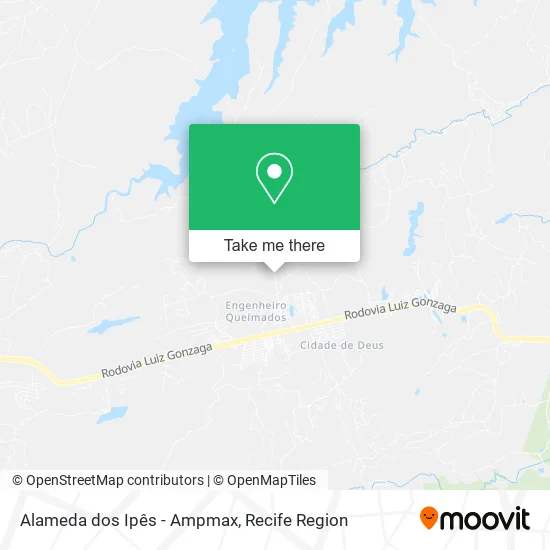 Alameda dos Ipês - Ampmax map