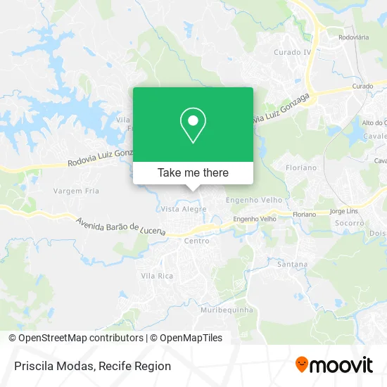 Priscila Modas map