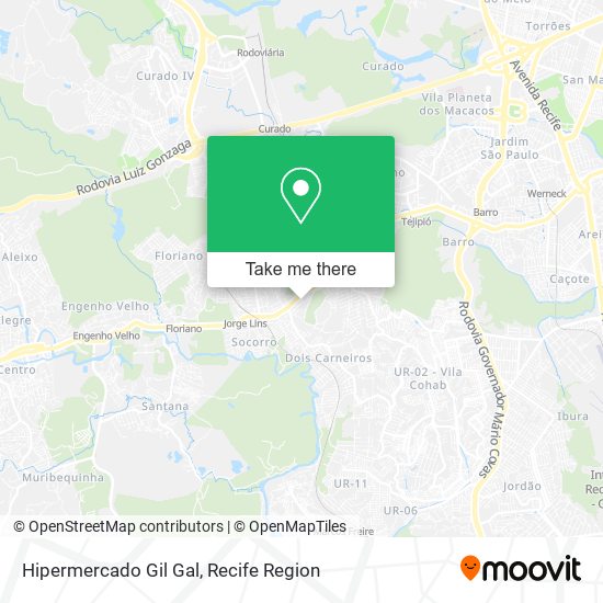 Hipermercado Gil Gal map