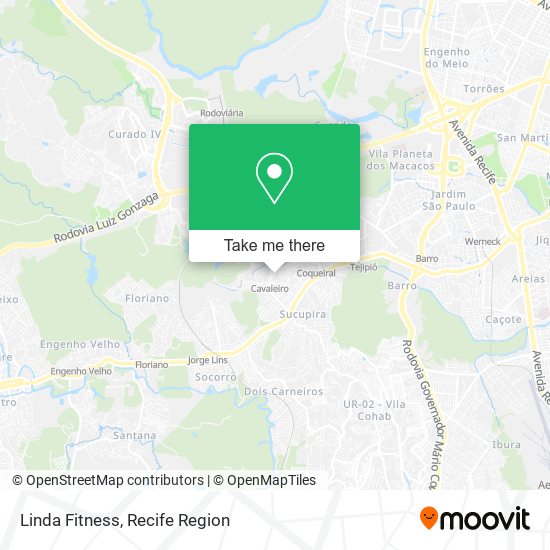 Linda Fitness map