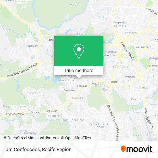 Jm Confecções map