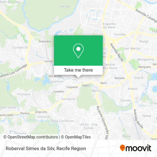 Roberval Simes da Silv map