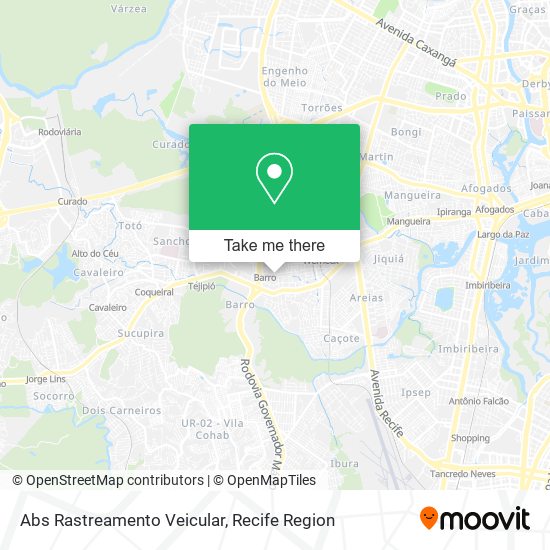 Abs Rastreamento Veicular map