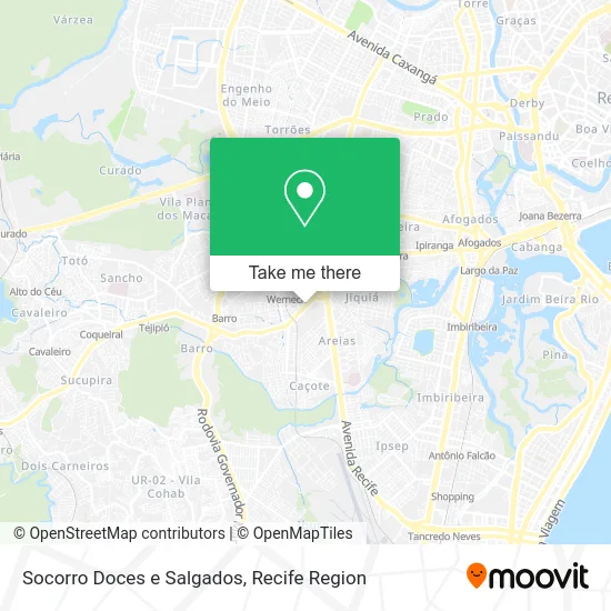 Socorro Doces e Salgados map