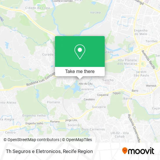 Th Seguros e Eletronicos map