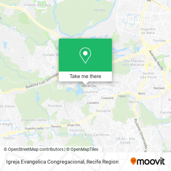 Igreja Evangelica Congregacional map