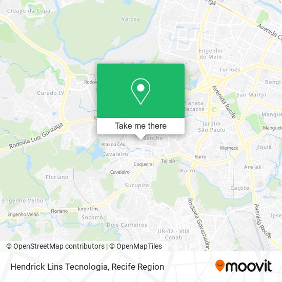 Hendrick Lins Tecnologia map