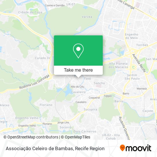 Associação Celeiro de Bambas map