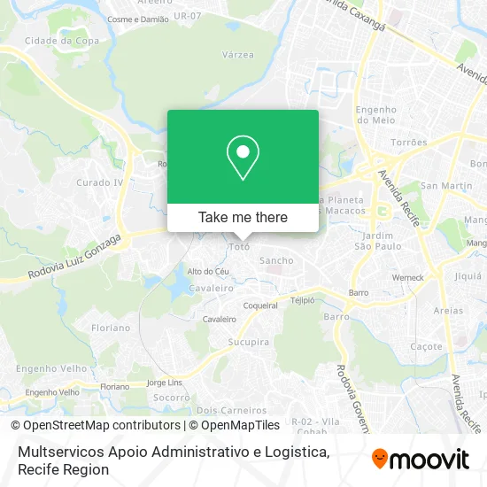 Multservicos Apoio Administrativo e Logistica map