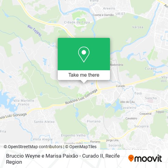 Bruccio Weyne e Marisa Paixão - Curado II map