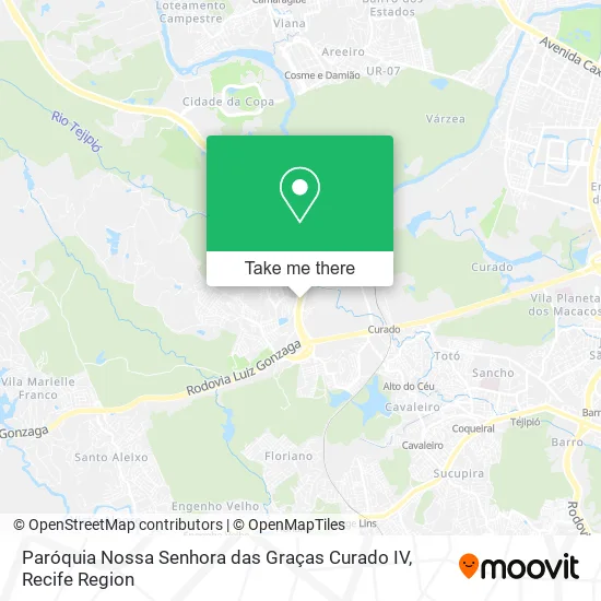 Paróquia Nossa Senhora das Graças Curado IV map