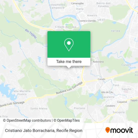 Cristiano Jato Borracharia map